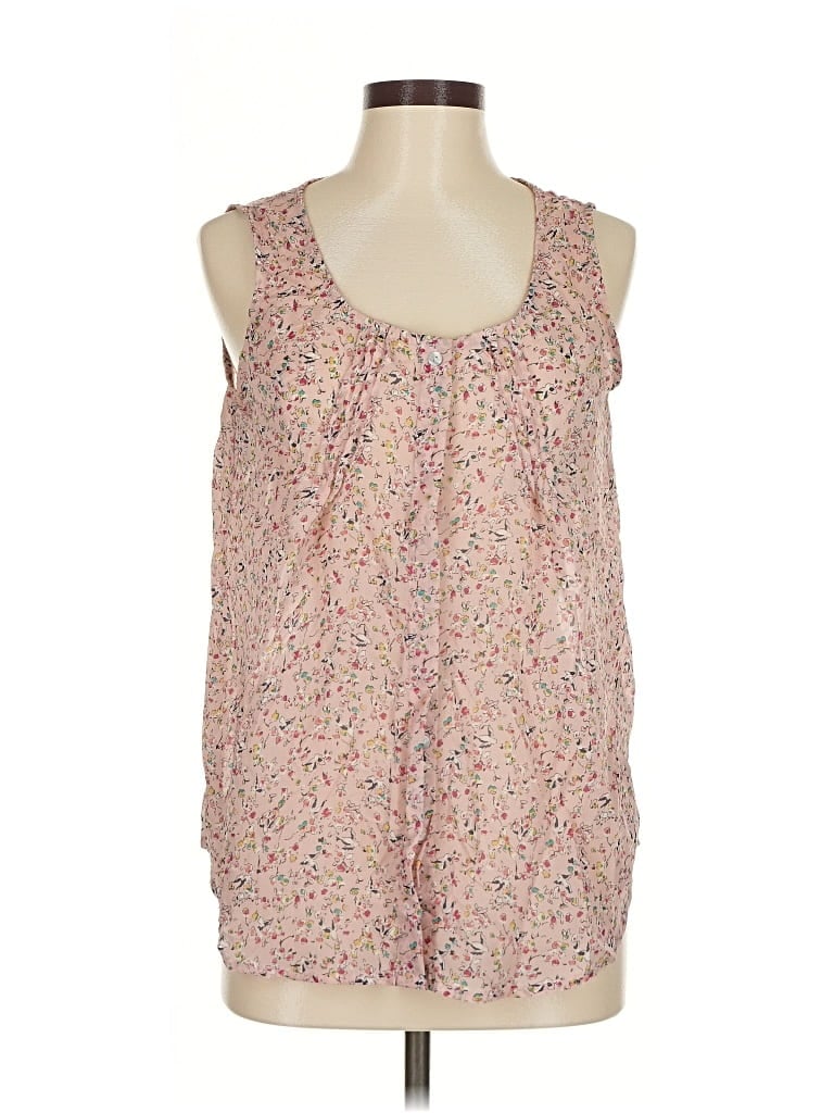 Pre-owned Quintessential Sleeveless Blouse In Pink