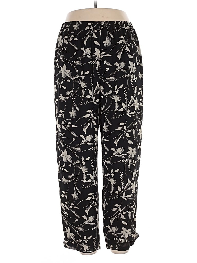 Pre-owned Leslie Fay Casual Pants In Black