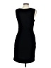 Calvin Klein Solid Black Cocktail Dress Size 8 - photo 2