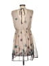 Potter's Pot 100% Polyester Stars Tan Casual Dress Size S - photo 2
