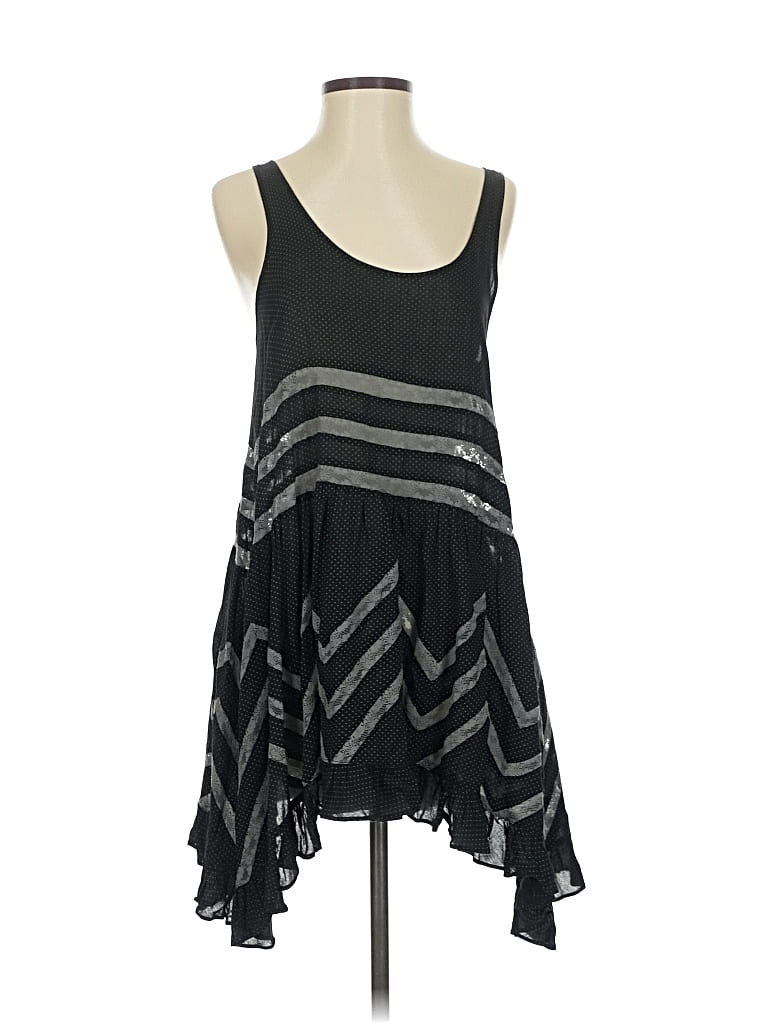 Pre-owned Intimately By Free People Casual Dress In Black