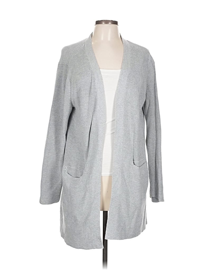 Pre-owned Old Navy Cardigan Sweater In Gray