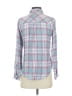 Rails 100% Rayon Plaid Teal Long Sleeve Button-Down Shirt Size S - photo 2