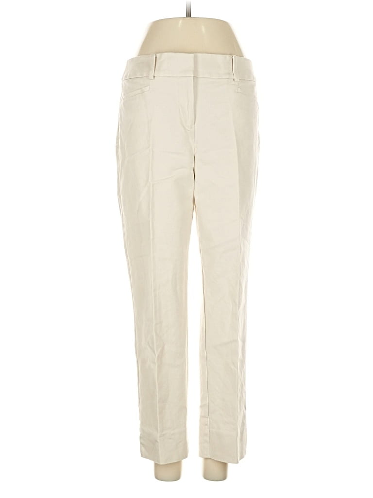 Pre-owned Ann Taylor Loft Casual Pants In White