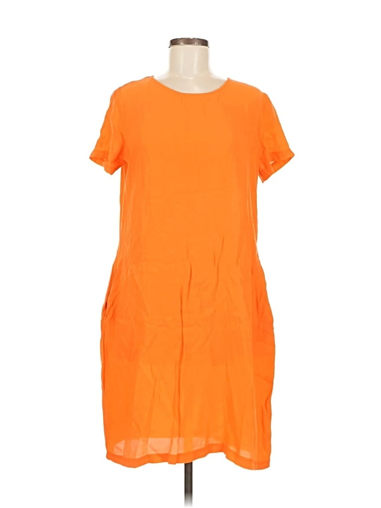 Pre-owned Stefanel Casual Dress In Orange