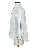 Rails 100% Lyocell Stripes Silver Long Sleeve Button-Down Shirt Size S - photo 5