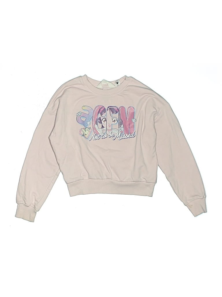 Pre-owned H&m Kids' Sweatshirt In Pink