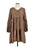 Unbranded Animal Print Brown Casual Dress Size L - photo 1