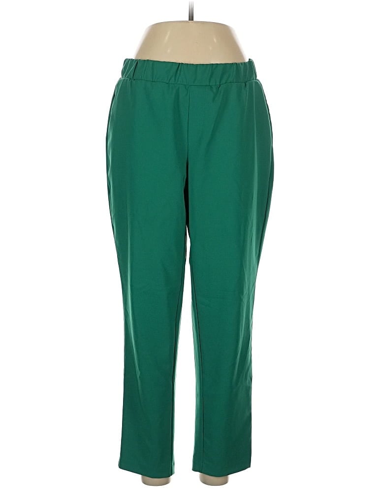 Pre-owned Torrid Casual Pants In Green