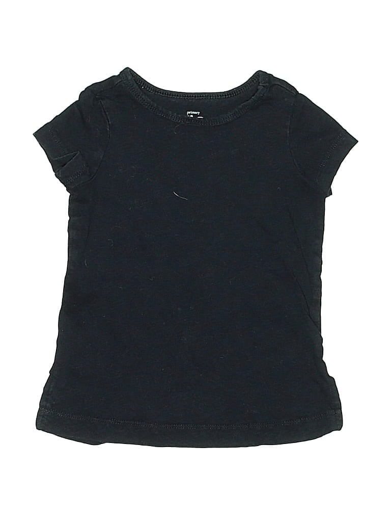 Pre-owned Primary Clothing Kids' Short Sleeve T-shirt In Black