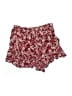 Kivari Floral Burgundy Shorts Size S - photo 1