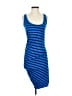 Three Dots Stripes Blue Casual Dress Size S - photo 1