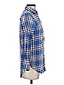 Rivet & Thread Plaid Blue Long Sleeve Button-Down Shirt Size XXS - photo 4