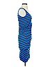 Three Dots Stripes Blue Casual Dress Size S - photo 4