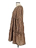 Unbranded Animal Print Brown Casual Dress Size L - photo 5