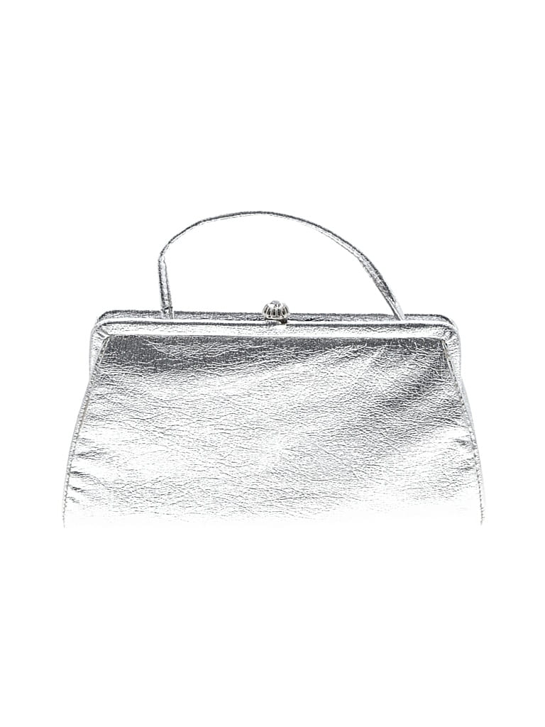 Pre-owned Unbranded Clutch In Gray