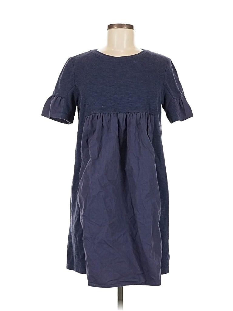 Pre-owned English Factory Casual Dress In Blue