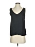 By Anthropologie 100% Polyester Black Sleeveless Blouse Size XS - photo 1