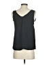 By Anthropologie 100% Polyester Black Sleeveless Blouse Size XS - photo 2
