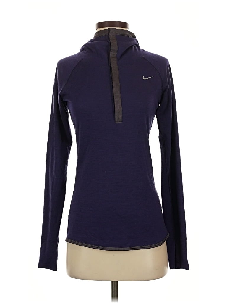 Pre-owned Nike Long Sleeve T-shirt In Purple