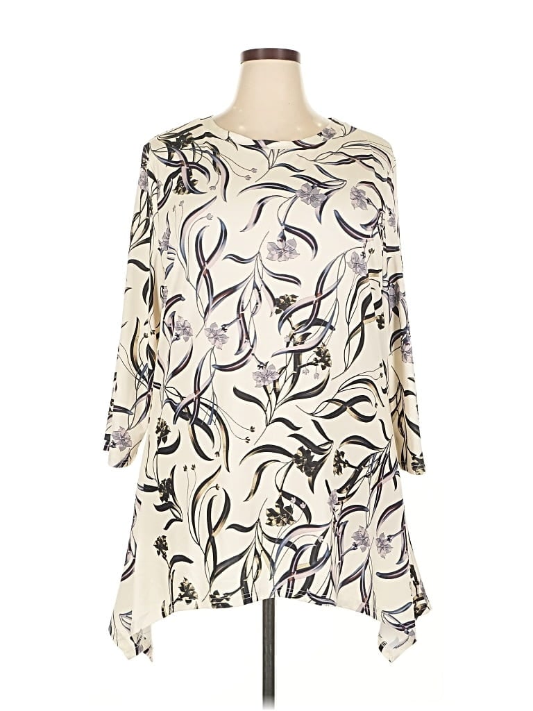 Pre-owned Lily By Firmiana Casual Dress In White