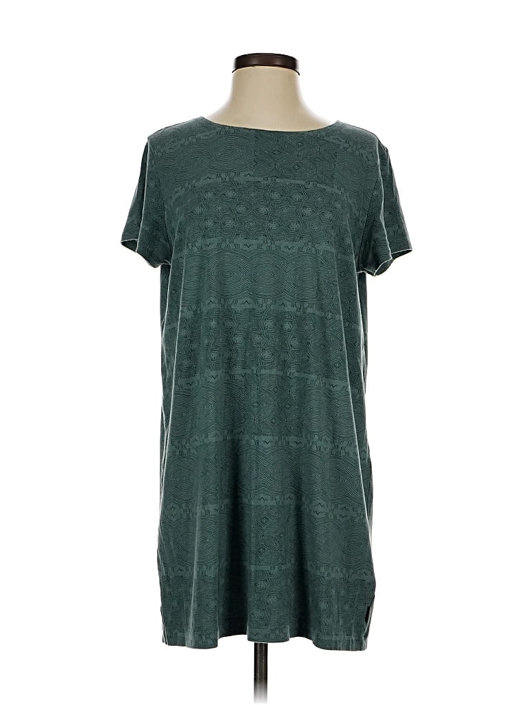 Pre-owned Rvca Casual Dress In Blue