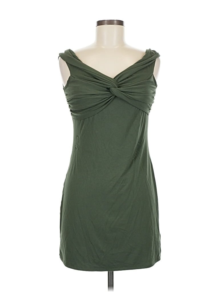 Pre-owned Blue Rain Cocktail Dress In Green
