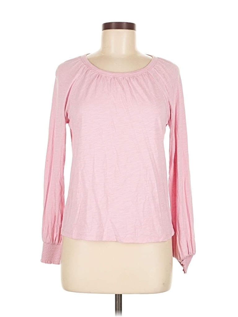 Pre-owned Design 365 Long Sleeve T-shirt In Pink