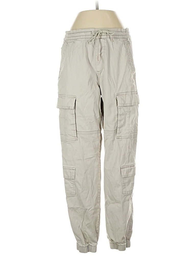 Pre-owned Hollister Cargo Pants In Gray