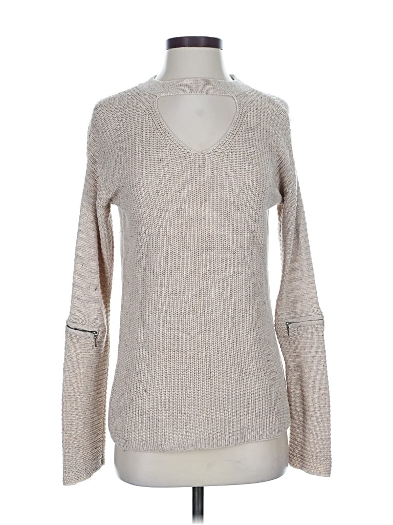 Pre-owned Neely Pullover Sweater In Silver
