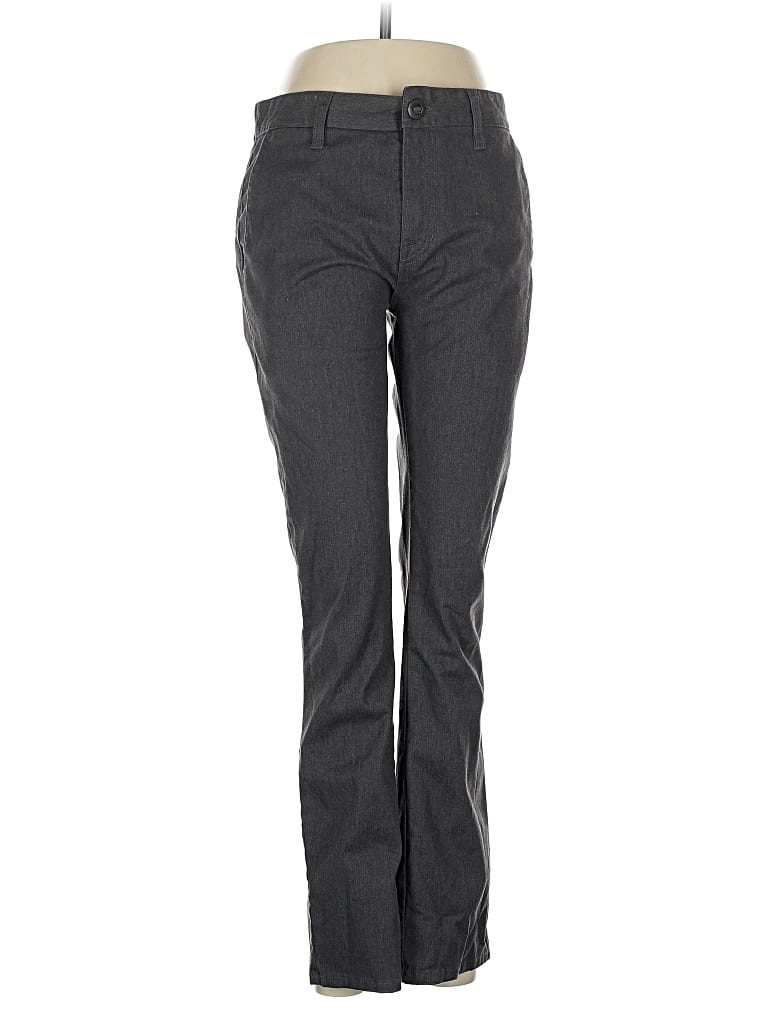 Pre-owned Volcom Dress Pants In Gray