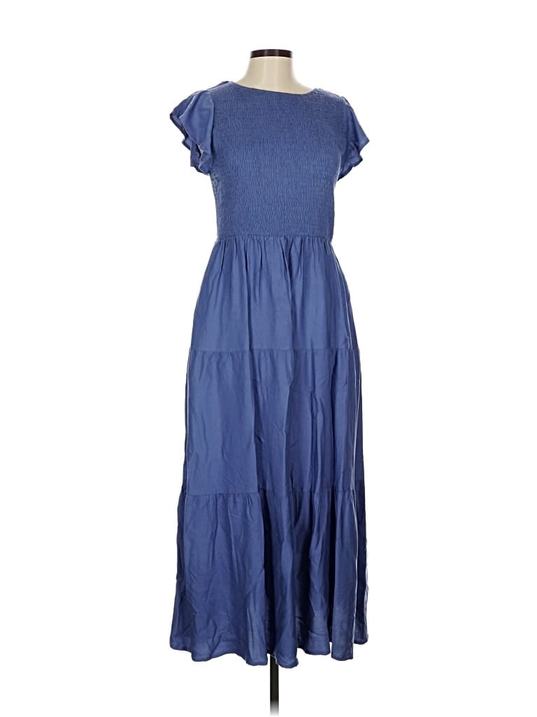 Pre-owned Zesica Casual Dress In Blue