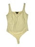 Sincerely Jules 100% Polyurethane Yellow Bodysuit Size M - photo 1