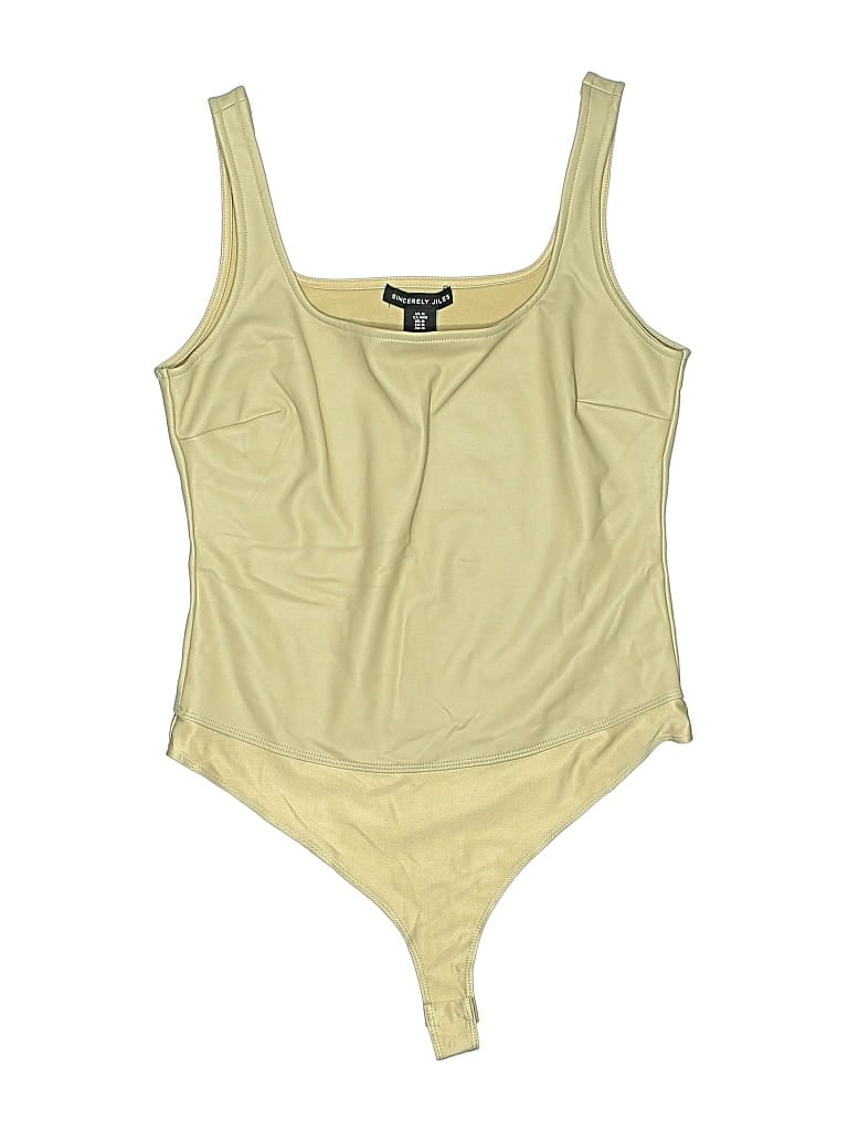 Pre-owned Sincerely Jules Bodysuit In Yellow