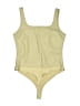 Sincerely Jules 100% Polyurethane Yellow Bodysuit Size M - photo 2