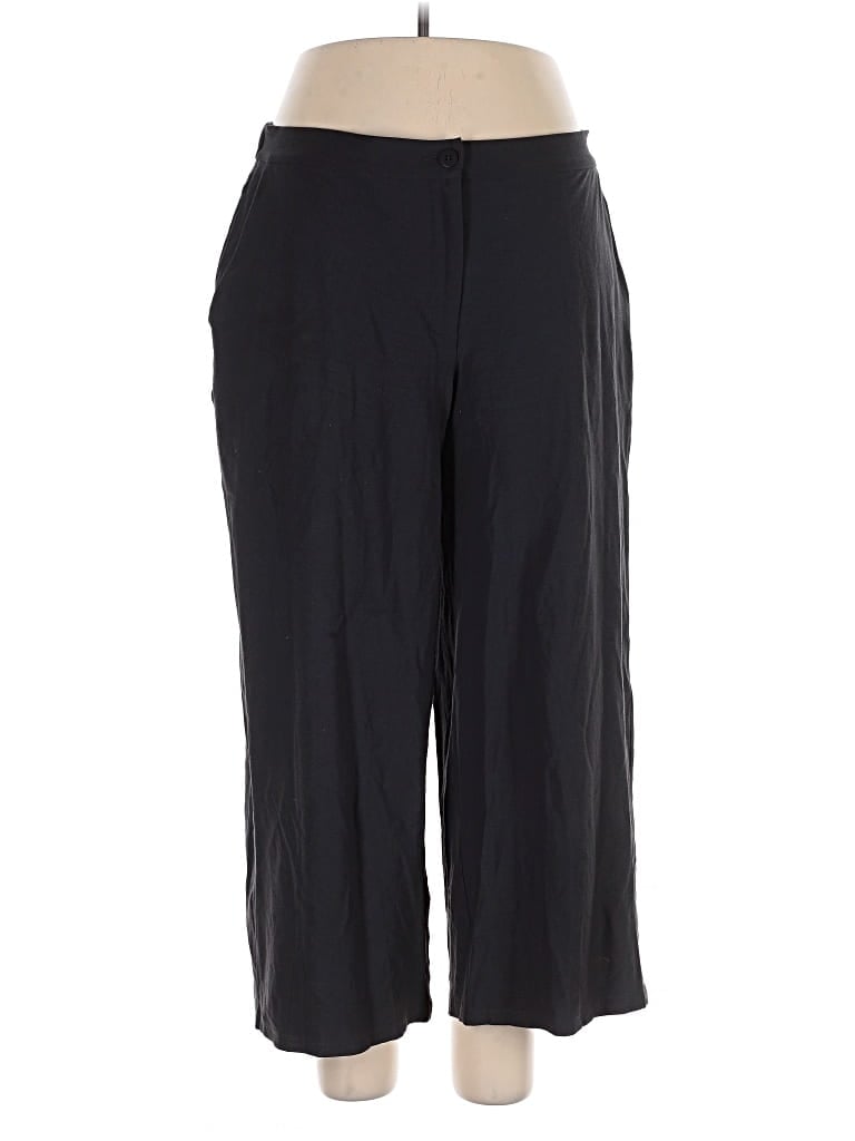Pre-owned Eileen Fisher Dress Pants In Black