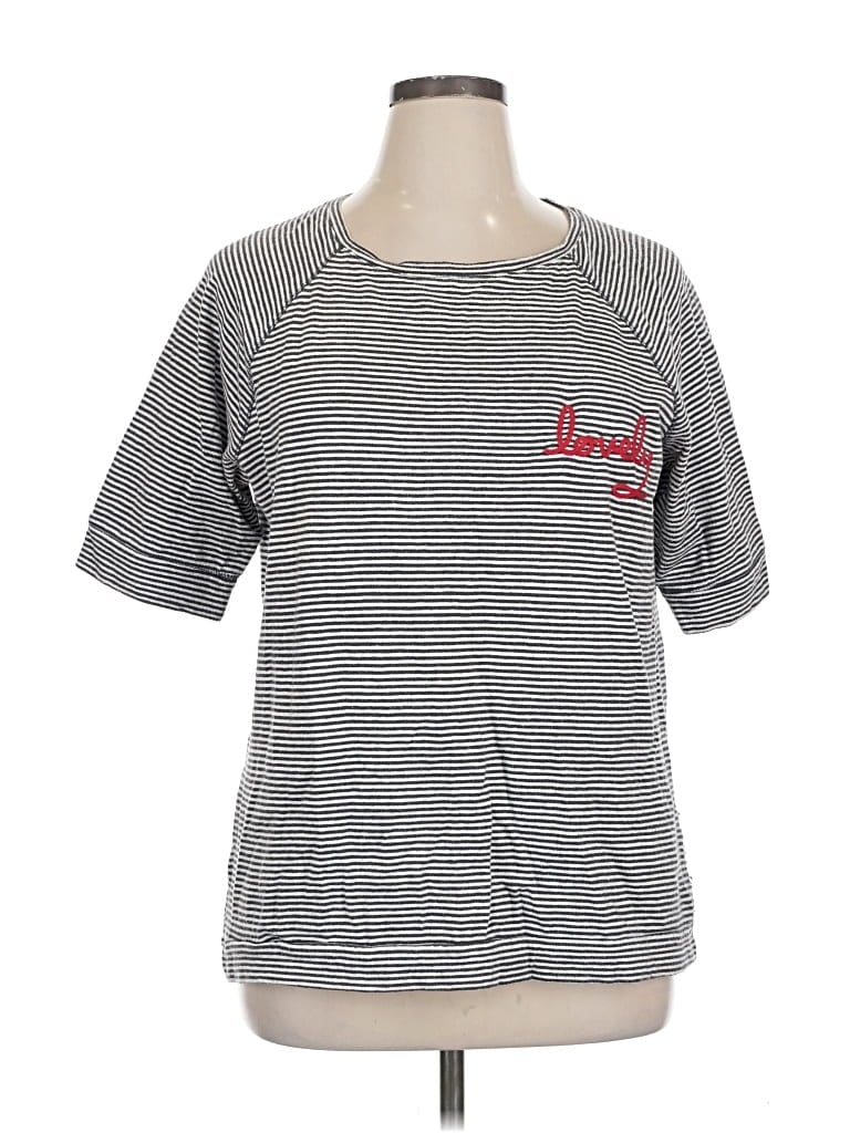 Pre-owned Ann Taylor Loft Cardigan Sweater In Gray