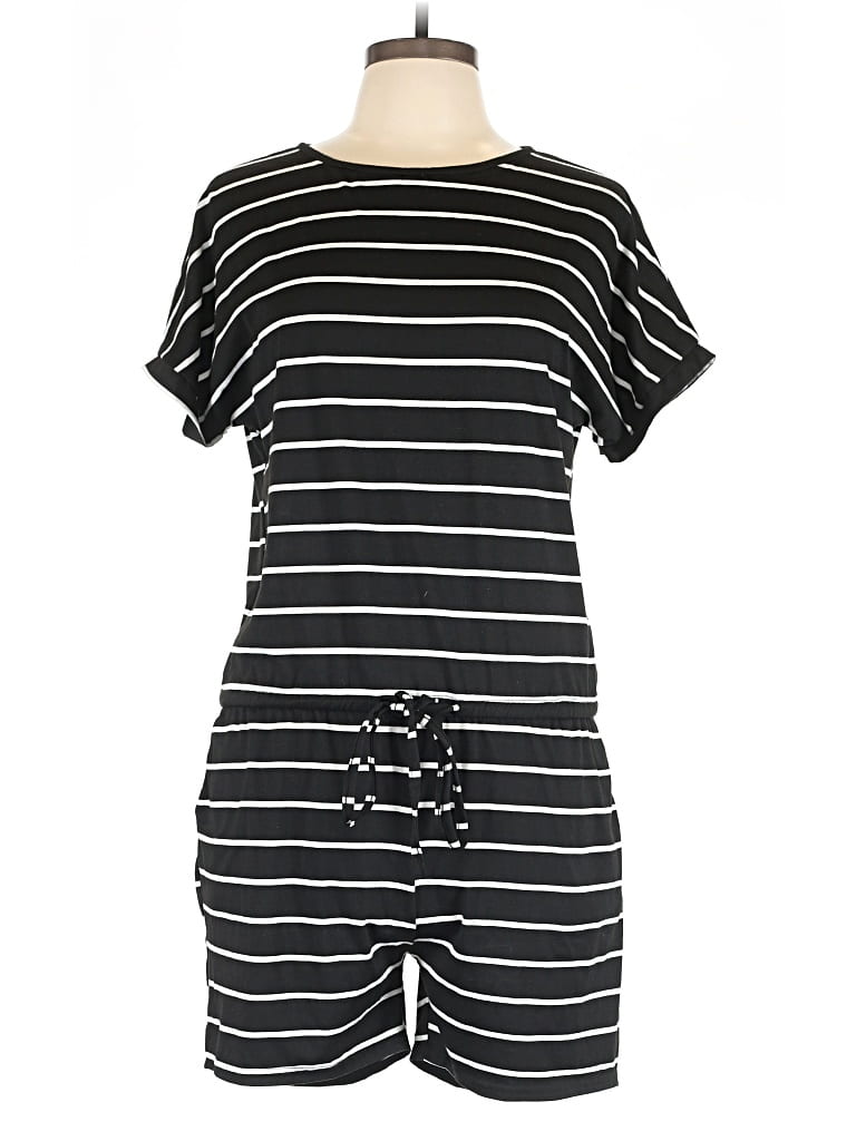 Pre-owned Miholl Romper In Black