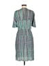 Tucker Plaid Teal Casual Dress Size M - photo 2
