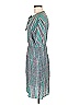 Tucker Plaid Teal Casual Dress Size M - photo 5