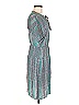 Tucker Plaid Teal Casual Dress Size M - photo 4