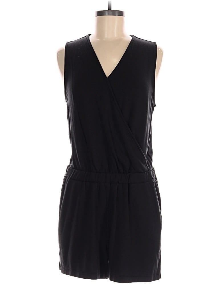 Pre-owned Lou & Grey Romper In Black