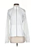 Athleta 100% Polyester Metallic White Track Jacket Size XS - photo 1