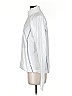 Athleta 100% Polyester Metallic White Track Jacket Size XS - photo 5