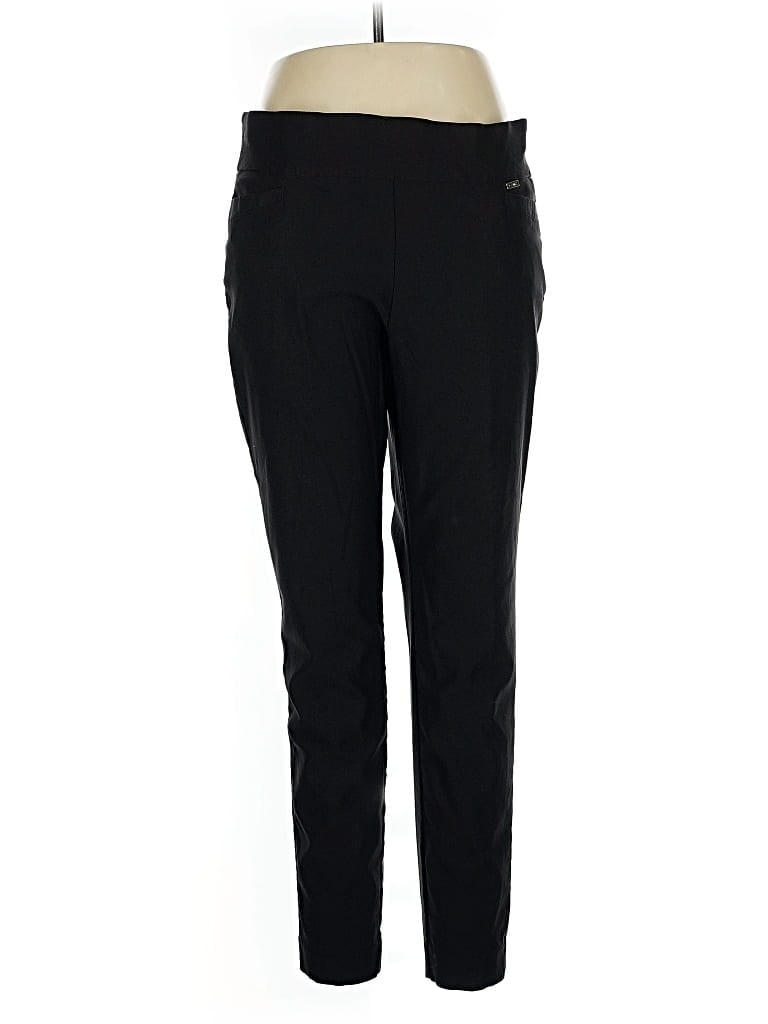 Pre-owned Jones New York Signature Active Pants In Black