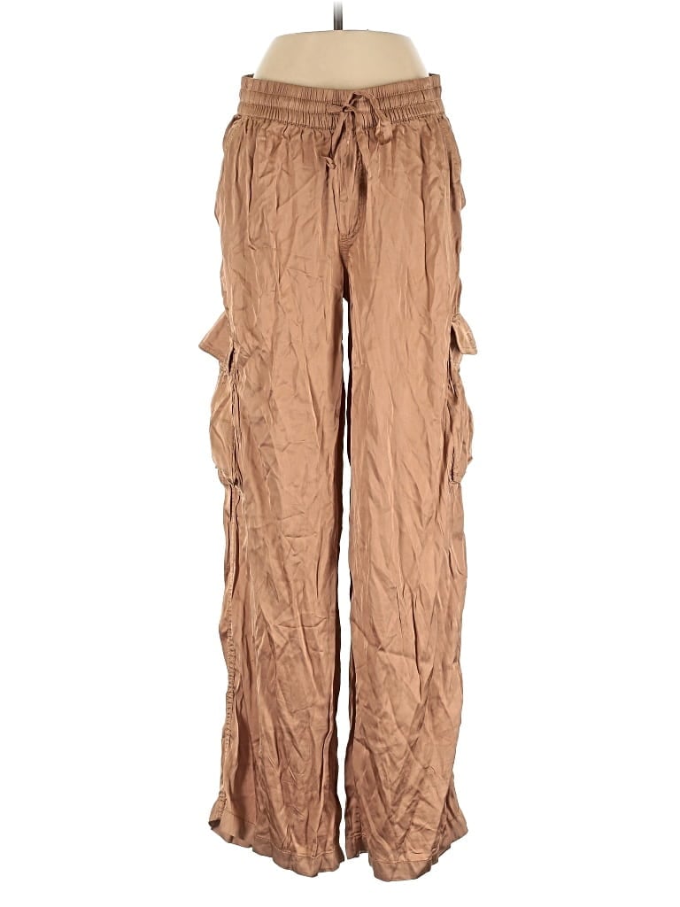 Pre-owned Aerie Cargo Pants In Brown