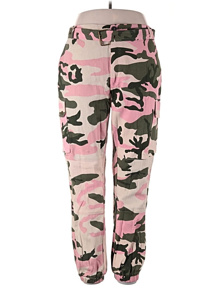Pre-owned Xtaren Cargo Pants In Pink