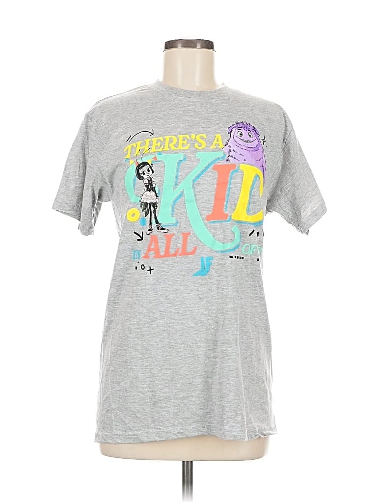 Pre-owned Mad Engine Short Sleeve T-shirt In Gray
