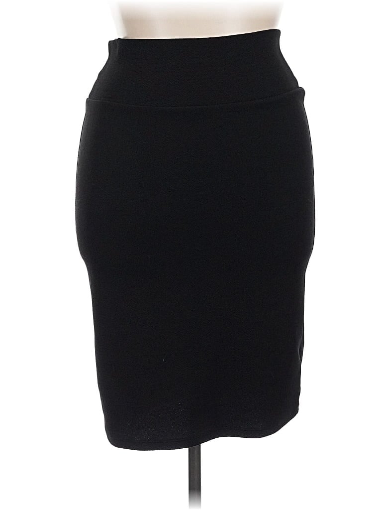 Pre-owned Lularoe Formal Skirt In Black