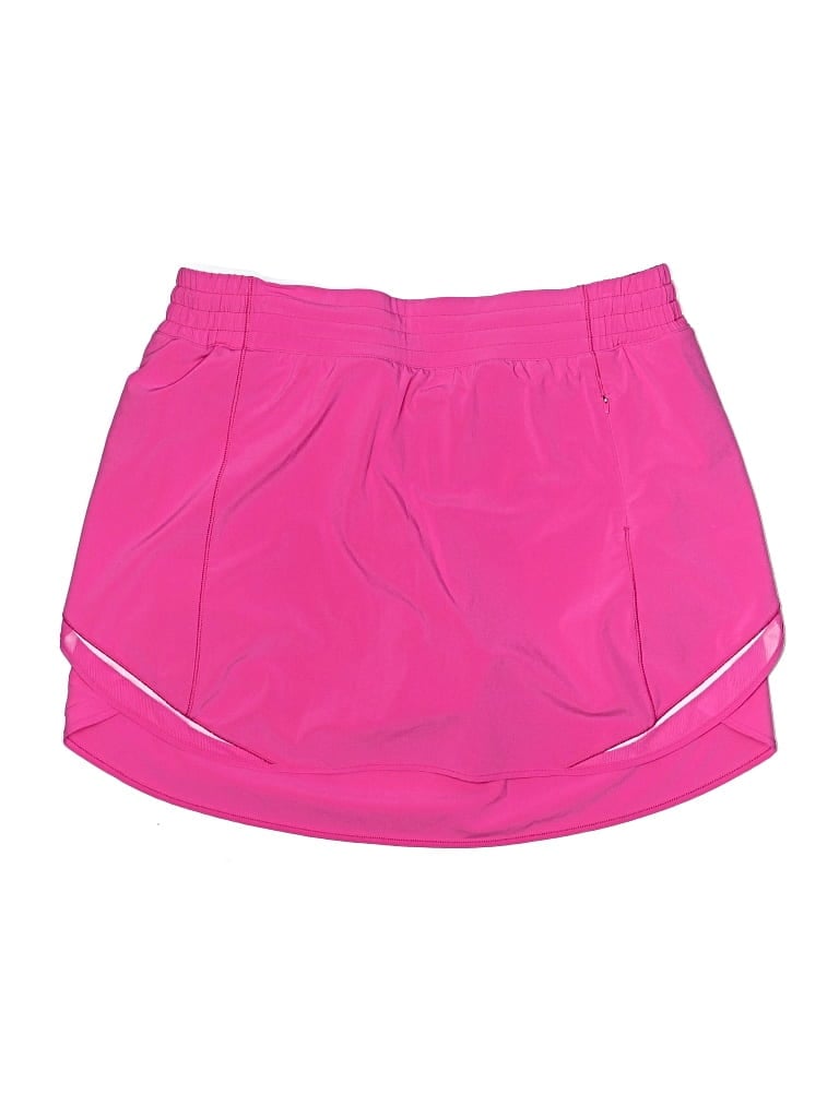 Pre-owned Lululemon Athletica Active Skort In Pink